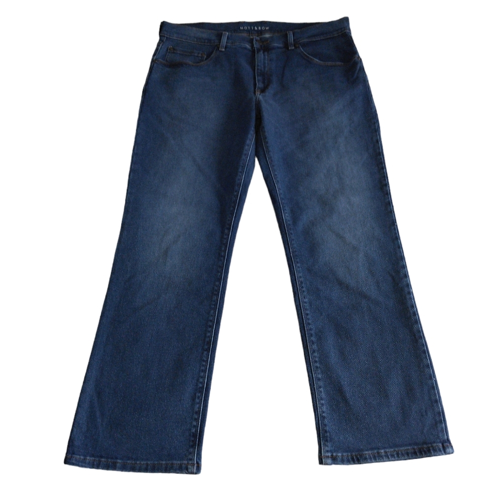 Mott & Bow W36 L30 Straight Blue Jeans